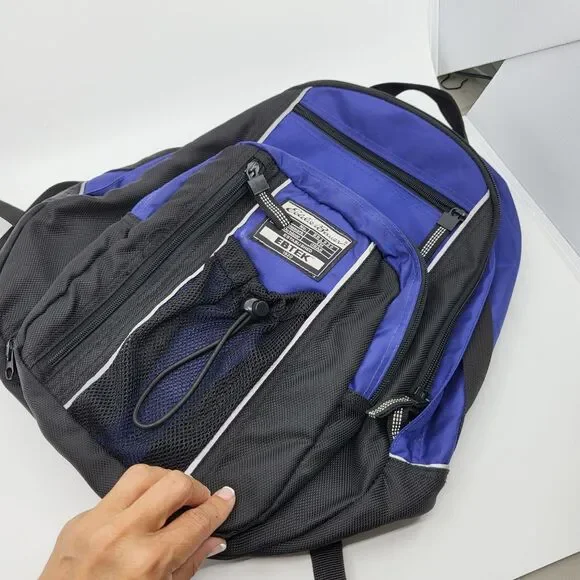 Eddie Bauer EBTek Backpack Set of 2 Gorpcore Outdoor Hiking Gear Bag Vintage Y2K - Picture 3 of 12